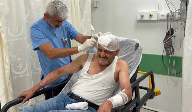 Piknik yaparken tüp alev aldı, dereye atlayarak kurtuldu!