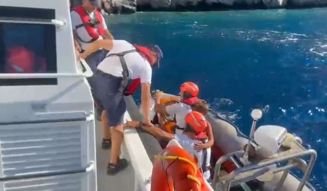 Muğla'da alabora olan teknede kayıp olan çocuklar bulundu