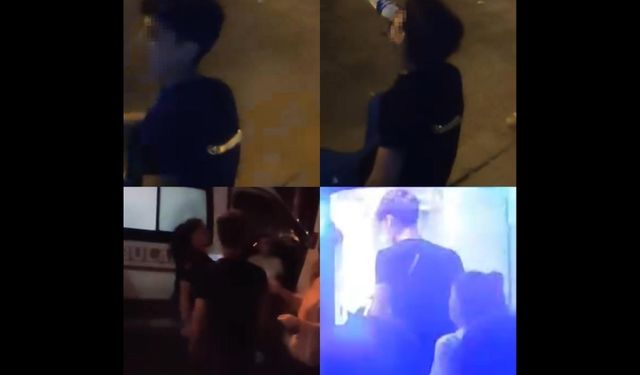 Sırtında bıçakla ambulansı bekledi!