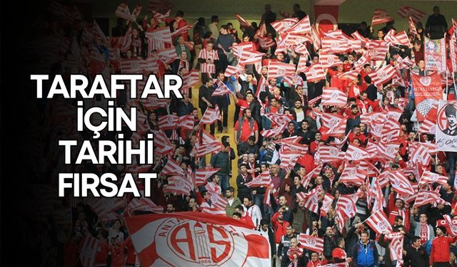 Antalyaspor’da tarihi fırsat: Taraftar futbolcularla aynı uçakta Trabzon’a gidecek