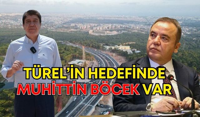 Köprülü kavşak hizmete girdi Türel coştu! Hedefinde Böcek var