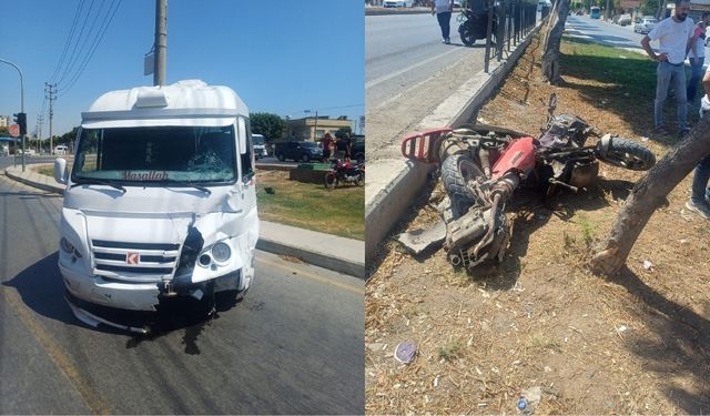Mersin'de acı kaza: 1 ölü, 2 yaralı