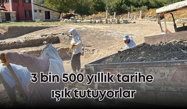 Stratonikeia’nın kadın emekçileri: 3 bin 500 yıllık tarihe ışık tutuyorlar