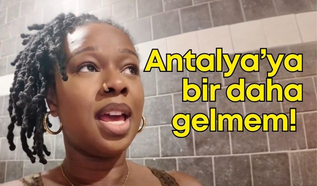 YouTuber Wini'den Antalya'ya sert eleştiri: "Bir daha gelmem!"