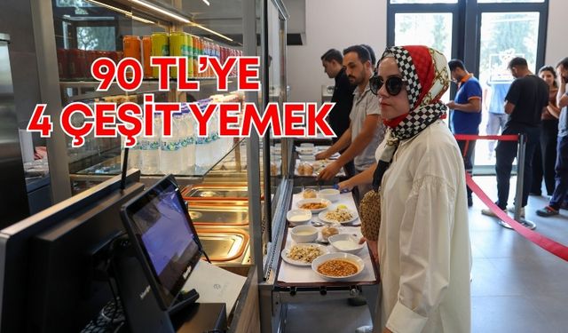 Antalya’da 90 TL’ye 4 çeşit yemek!