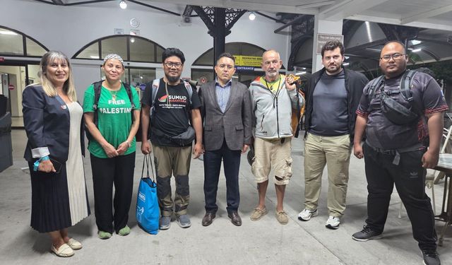 Gazze için yola çıkan aktivistler, Marmaris’te tahliye edildi