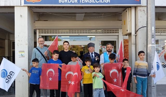 AGD Burdur Şubesi'nden Gaziler Günü ziyareti