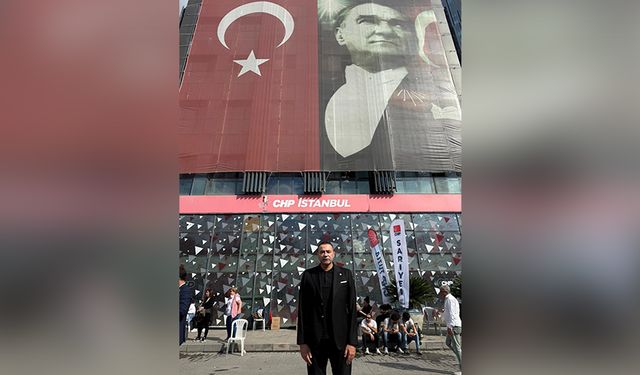 Aykut Kaya İstanbul'da kayyuma karşı nöbete başladı