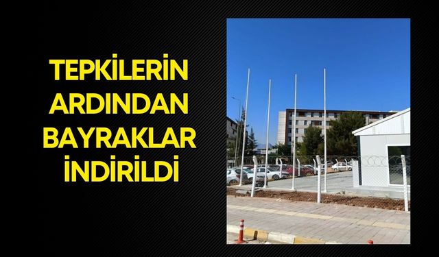 Akdeniz üniversitesinde Trabzonspor tartışması! O tepkilerin ardından bayrak indirildi