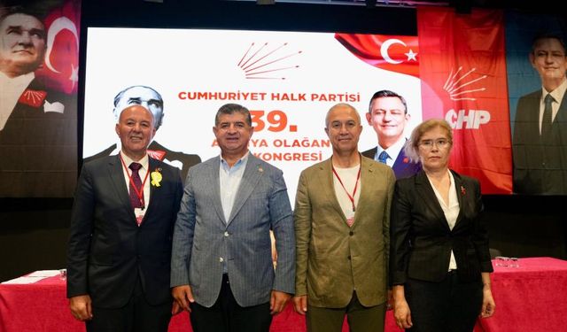 CHP Alanya’da Bülent Kandemir güven tazeledi