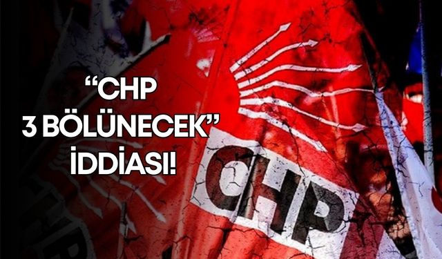 Yılmaz Özdil’den “CHP 3 bölünecek” iddiası!