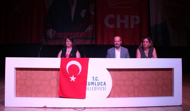 CHP Kumluca'da başkan değişti
