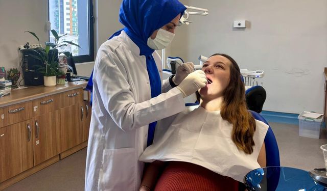 Döşemealtı'nda gebelere özel diş kontrolü