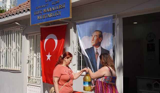 Konyaaltı’nda çevreci adımlar: Atık yağlar geri dönüşüme kazandırılıyor