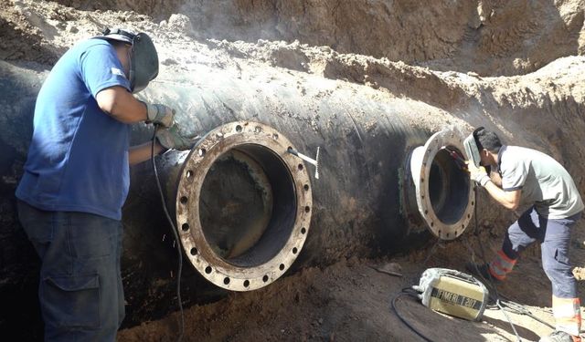 Konya'da 62 kilometrelik içme suyu hattı için çalışmalar başladı