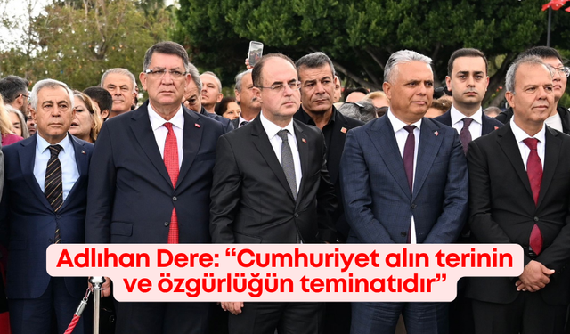 TESK ve AESOB Başkanı Dere'den Cumhuriyet mesajı: "Cumhuriyet alın terinin ve özgürlüğün teminatıdır"