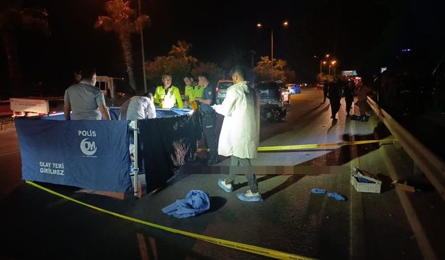 Alanya'da motosiklet kazası! 21 yaşındaki genç hayatını kaybetti