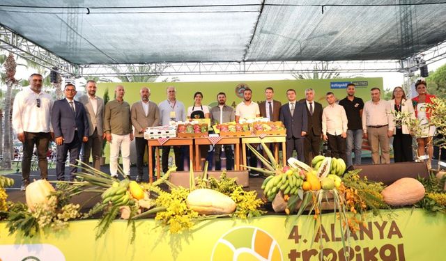 Alanya’da tropikal meyve coşkusu başladı