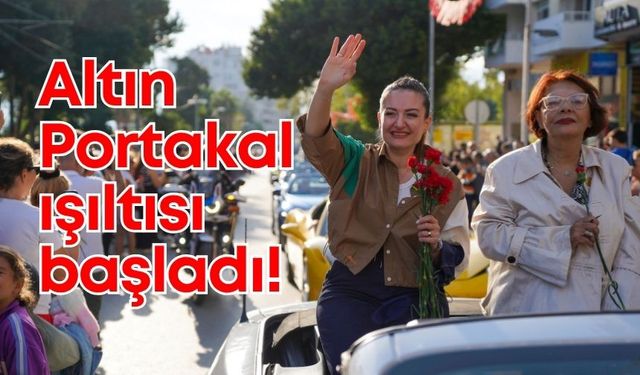 Altın Portakal'da görkemli kortej: Ünlü sanatçılara yoğun ilgi!