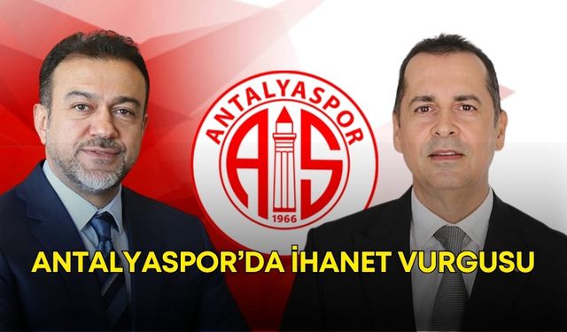 Antalyaspor’da ihanet vurgusu! Rıza Perçin ve Sabri Gülel’den dikkat çeken sözler