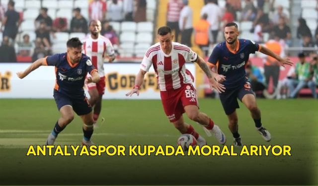Antalyaspor kupada moral arıyor