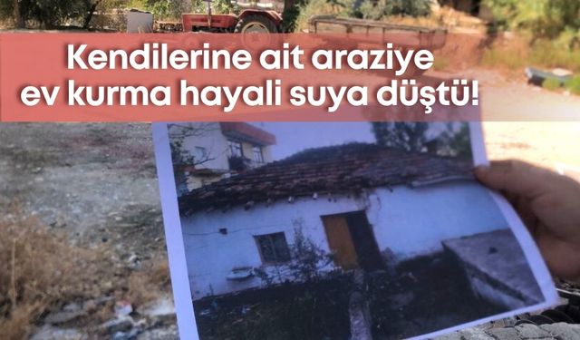 Sülek ailesi sesini duyurmak istiyor! Kendilerine ait araziye ev hayali suya düştü