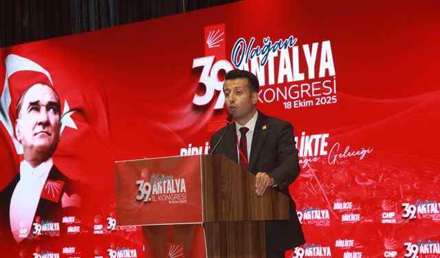 Son dakika... CHP Antalya İl Başkan Adayı Buğra Özçelik'in yönetim listesi belli oldu