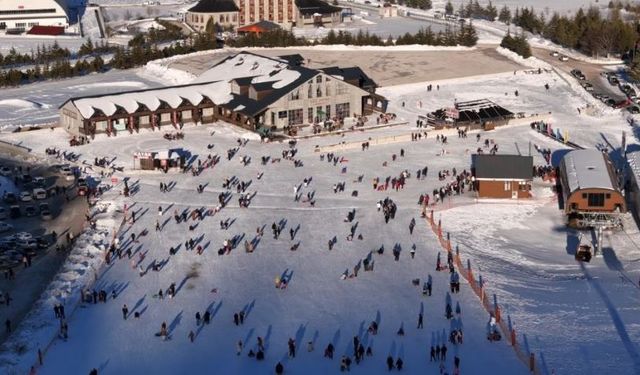 Suni karlama ile Davraz Kayak Merkezi'nde sezon erken başlayacak