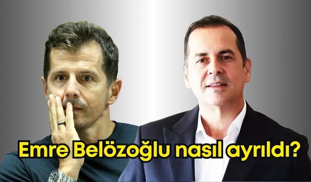 Antalyaspor’da Emre Belözoğlu nasıl ayrıldı? Başkan Perçin perde arkasını anlattı!
