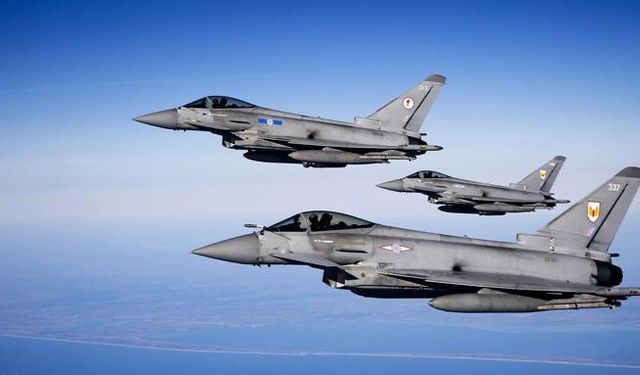 Eurofighter savaş uçaklarının maliyeti dudak uçuklattı! Türkiye 20 uçak için milyarlar gömecek