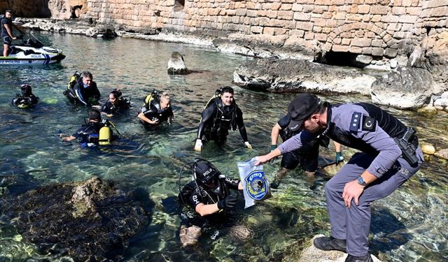 Kaleiçi Yat Limanı'nda silah bulundu