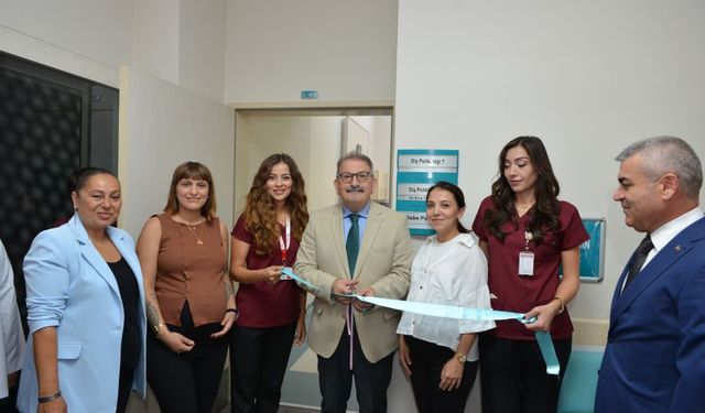 Kepez Devlet Hastanesinde gebeler için yeni polikliniği açıldı