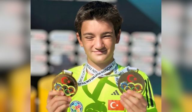 Kerem Batur Genç'ten çifte şampiyonluk: Avrupa'da Türkiye'yi temsil edecek