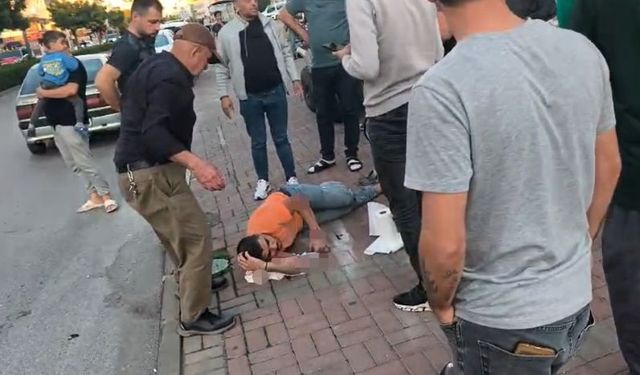 Manavgat'ta plakasız ve ehliyetsiz sürücü kaza yaptı