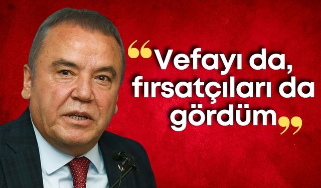 Tutuklu Muhittin Böcek sitem etti: “Vefayı da, fırsatçıları da gördüm”