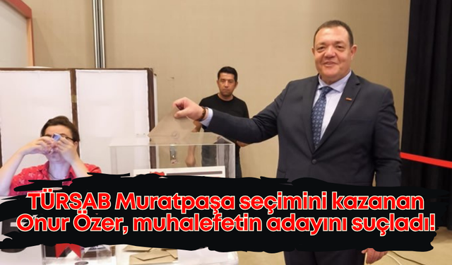 Olaylı geçen TÜRSAB Muratpaşa seçimini kazanan Onur Özer, muhalefetin adayını suçladı!