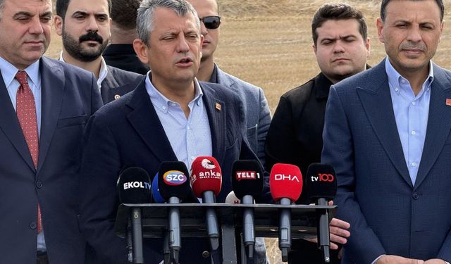 Özgür Özel, İsrail'in Sumud Filosu'na yönelik saldırısına ateş püskürdü