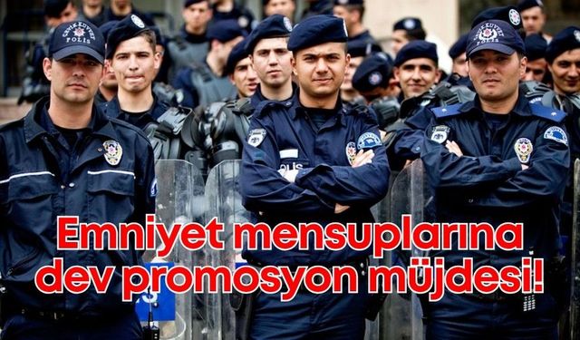 Emniyet personelinin promosyon ihalesi sonuçlandı: Rekor rakamlarla ödeme geliyor!