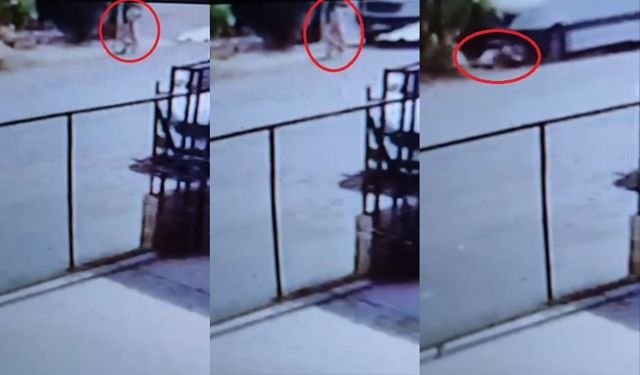 Servisin altında kalan 9 yaşındaki Aslı'nın görüntüleri ortaya çıktı