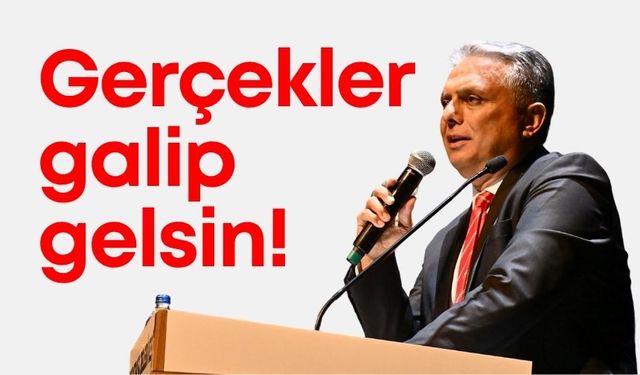 Başkan Uysal'dan Tele1 yorumu: "Gerçekler galip gelsin!"