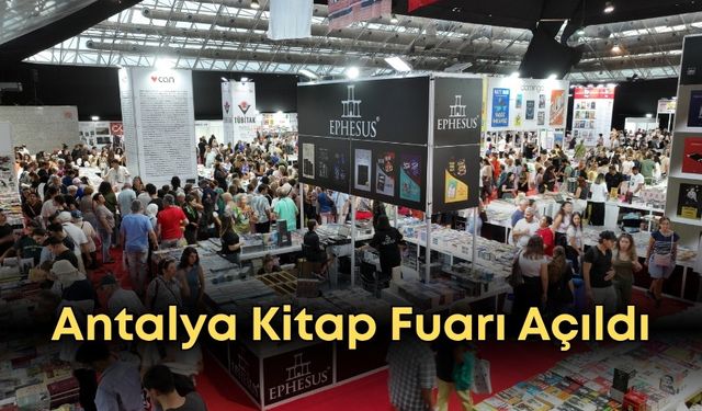 15. Antalya Kitap Fuarı Cam Piramit'te açıldı: Fuarın onur konuğu Zülfü Livaneli