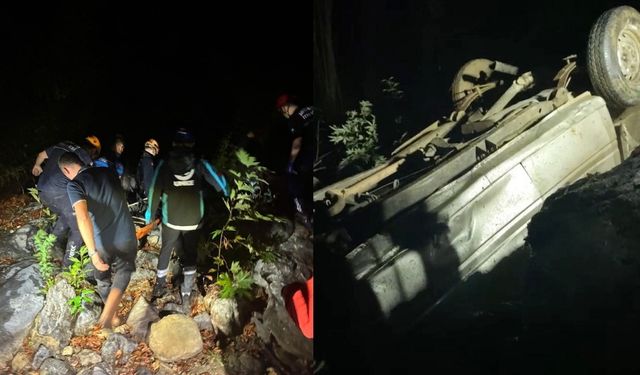 Alanya'da kayganlaşan yol can aldı