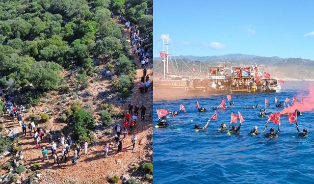 Antalya’da Cumhuriyetin 102’nci yılı ecdada saygıyla kutlandı