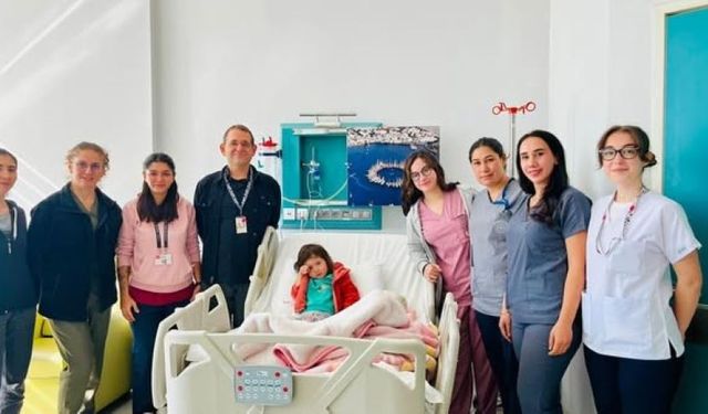 Yarım kalple doğan Beren, yeniden hayata tutundu