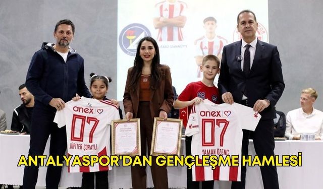 Antalyaspor'dan gençleşme hamlesi: "Okul Başkanı" projesi Yükseliş Koleji'nde başladı