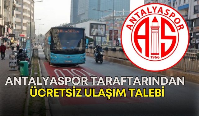 Antalyaspor taraftarından ücretsiz ulaşım talebi! Gözler Başkanvekili Büşra Özdemir’de
