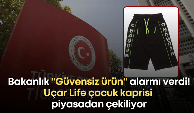 Bakanlık, "Güvensiz ürün" alarmı verdi! Uçar Life çocuk kaprisi piyasadan çekiliyor