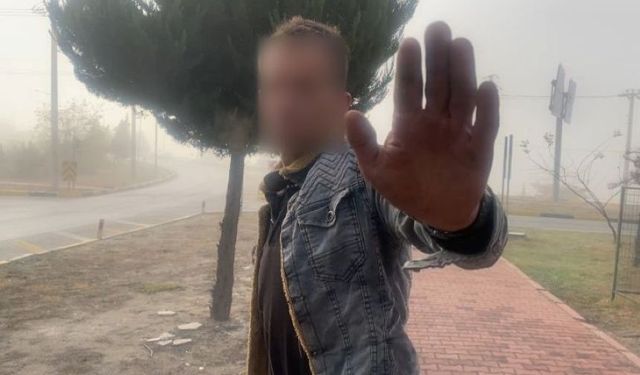 Burdur'da hem ters yönden ilerledi hem de gazetecilere sataştı