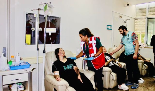 Antalya Eğitim Araştırma Hastanesi'nde 65 derecelik tatbikat