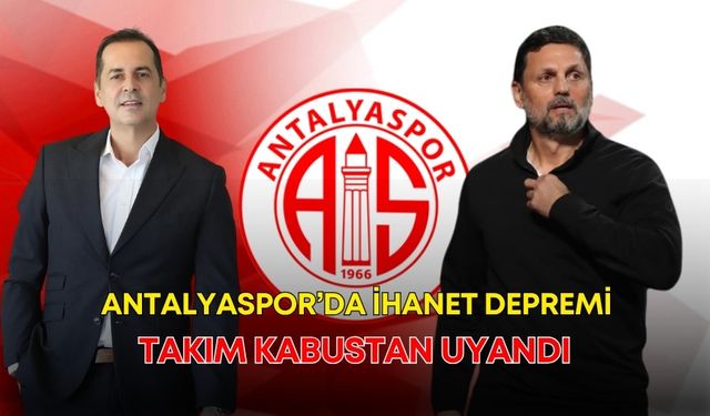 Antalyaspor’da ihanet depremi! Takım kabustan uyandı, ihanet çıkışı gündem oldu